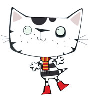 Wussywat The Clumsy Cat. Copyright: Baby Cow Productions. Wussywat The Clumsy Cat. Copyright: Baby Cow Productions.