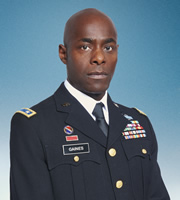 You, Me And The Apocalypse. General Gaines (Paterson Joseph). Copyright: Working Title Films / Bigballs Films. You, Me And The Apocalypse. General Gaines (Paterson Joseph). Copyright: Working Title Films / Bigballs Films.