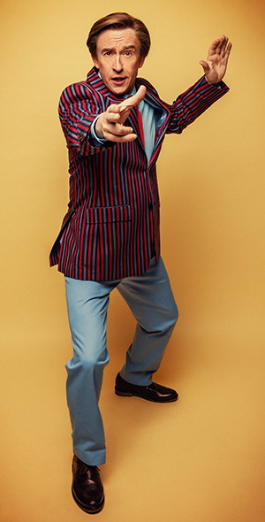 Steve Coogan. Copyright: Trevor Leighton. Steve Coogan. Copyright: Trevor Leighton.