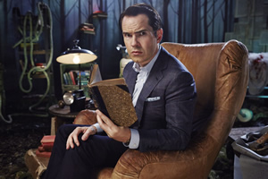 Crackanory. Jimmy Carr. Copyright: Tiger Aspect Productions. Crackanory. Jimmy Carr. Copyright: Tiger Aspect Productions.