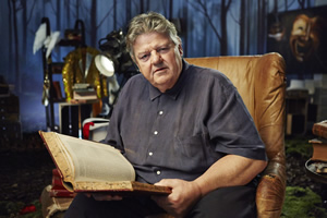 Crackanory. Robbie Coltrane. Copyright: Tiger Aspect Productions. Crackanory. Robbie Coltrane. Copyright: Tiger Aspect Productions.