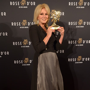 Joanna Lumley. Copyright: Rose d'Or. Joanna Lumley. Copyright: Rose d'Or.