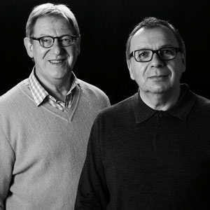 Image shows from L to R: Laurence Marks, Maurice Gran. Image shows from L to R: Laurence Marks, Maurice Gran.