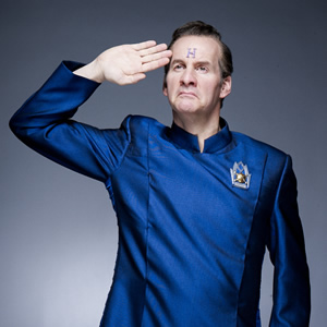 Red Dwarf. Rimmer (Chris Barrie). Copyright: Grant Naylor Productions / BBC.