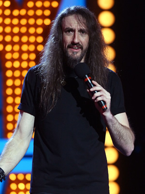 Michael McIntyre's Comedy Roadshow. Steve Hughes. Copyright: Open Mike Productions. Michael McIntyre's Comedy Roadshow. Steve Hughes. Copyright: Open Mike Productions.