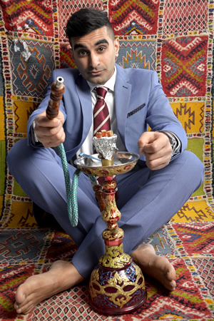 Tez Ilyas. Copyright: Steve Ullathorne. Tez Ilyas. Copyright: Steve Ullathorne.