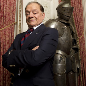 The Royal Bodyguard. Captain Guy Hubble (David Jason). Copyright: Hat Trick Productions / Busby Productions. The Royal Bodyguard. Captain Guy Hubble (David Jason). Copyright: Hat Trick Productions / Busby Productions.