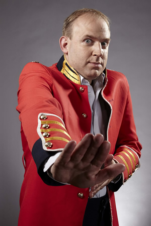 Dave's One Night Stand. Tim Vine. Copyright: Amigo Television / Phil McIntyre Entertainment. Dave's One Night Stand. Tim Vine. Copyright: Amigo Television / Phil McIntyre Entertainment.