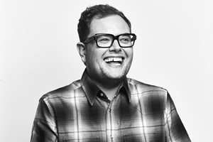 Alan Carr is working on a sitcom about his childhood