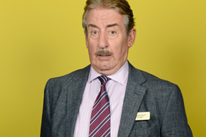 Benidorm. Monty (John Challis). Copyright: Tiger Aspect Productions. Benidorm. Monty (John Challis). Copyright: Tiger Aspect Productions.