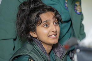 Bloods. Kareshma (Aasiya Shah). Copyright: Roughcut Television. Bloods. Kareshma (Aasiya Shah). Copyright: Roughcut Television.