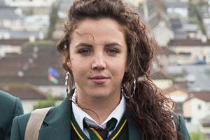 Derry Girls. Michelle Mallon (Jamie-Lee O'Donnell). Copyright: Hat Trick Productions. Derry Girls. Michelle Mallon (Jamie-Lee O'Donnell). Copyright: Hat Trick Productions.