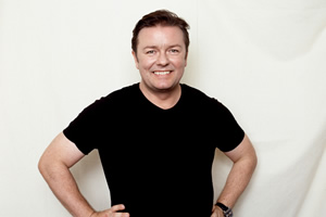 Extras. Andy Milman (Ricky Gervais). Copyright: BBC. Extras. Andy Milman (Ricky Gervais). Copyright: BBC.