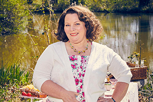 The Larkins. Ma Larkin (Joanna Scanlan). The Larkins. Ma Larkin (Joanna Scanlan).