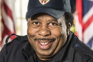 Living The Dream. Marvin Pepper (Leslie David Baker). Copyright: Big Talk Productions. Living The Dream. Marvin Pepper (Leslie David Baker). Copyright: Big Talk Productions.