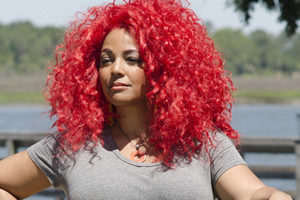 Living The Dream. Rhoda (Kim Fields). Copyright: Big Talk Productions. Living The Dream. Rhoda (Kim Fields). Copyright: Big Talk Productions.