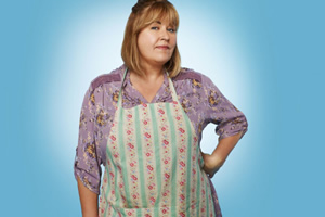 Mount Pleasant. Kate (Liza Tarbuck). Copyright: Tiger Aspect Productions. Mount Pleasant. Kate (Liza Tarbuck). Copyright: Tiger Aspect Productions.