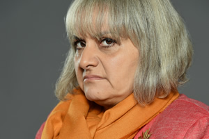Murder On The Blackpool Express. Moira (Nina Wadia). Murder On The Blackpool Express. Moira (Nina Wadia).