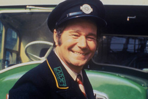 On The Buses. Stan Butler (Reg Varney). Copyright: London Weekend Television. On The Buses. Stan Butler (Reg Varney). Copyright: London Weekend Television.