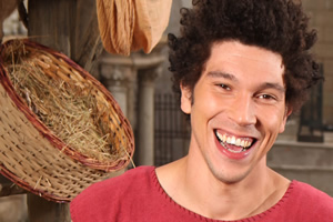 Plebs. Stylax (Joel Fry). Copyright: RISE Films. Plebs. Stylax (Joel Fry). Copyright: RISE Films.