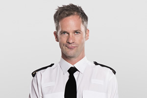 Sick Note. Duty Officer Patrick (Seb Cardinal). Copyright: King Bert Productions. Sick Note. Duty Officer Patrick (Seb Cardinal). Copyright: King Bert Productions.