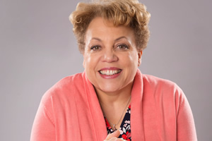 Sunny D. Gloria (Liz Hume-Dawson). Copyright: BBC. Sunny D. Gloria (Liz Hume-Dawson). Copyright: BBC.