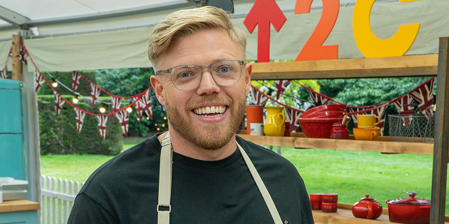 The Great Celebrity Bake Off For Stand Up To Cancer 2021. Rob Beckett. The Great Celebrity Bake Off For Stand Up To Cancer 2021. Rob Beckett.