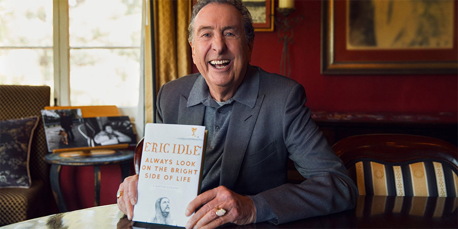 Eric Idle. Copyright: Robyn Von Swank / Penguin Books. Eric Idle. Copyright: Robyn Von Swank / Penguin Books.