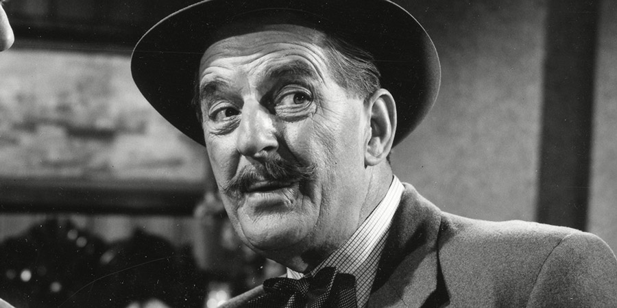 Fast And Loose. George Crabb (Stanley Holloway). Copyright: ITV Studios. Fast And Loose. George Crabb (Stanley Holloway). Copyright: ITV Studios.