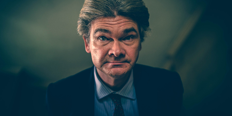 Ghosts. Julian (Simon Farnaby). Copyright: Monumental Pictures. Ghosts. Julian (Simon Farnaby). Copyright: Monumental Pictures.