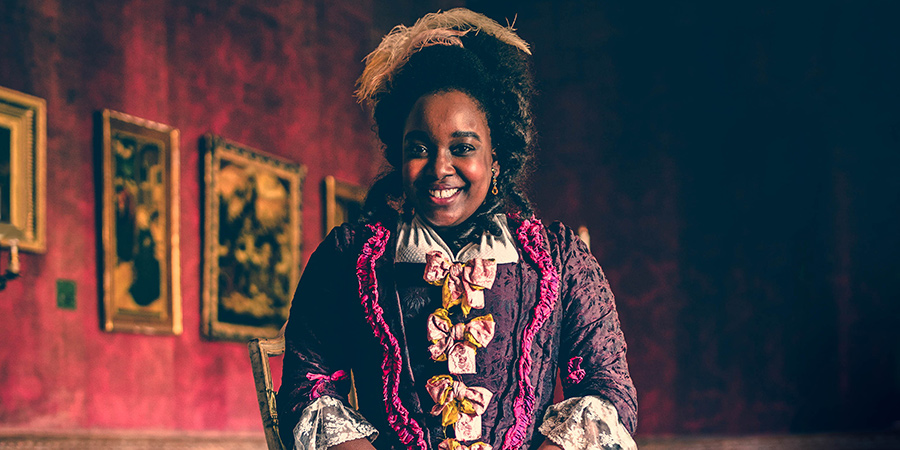 Ghosts. Kitty (Lolly Adefope). Copyright: Monumental Pictures. Ghosts. Kitty (Lolly Adefope). Copyright: Monumental Pictures.