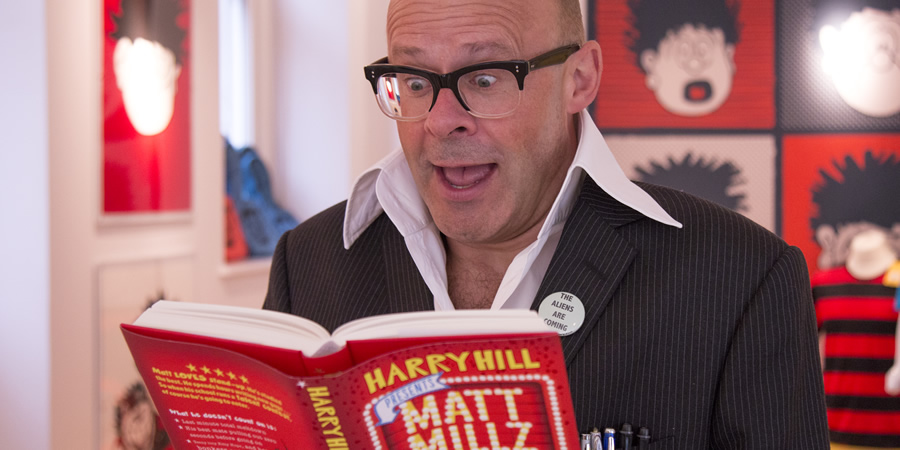 Harry Hill. Copyright: Beano Studios. Harry Hill. Copyright: Beano Studios.