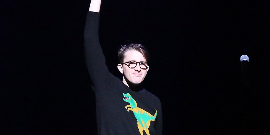 James Veitch's Contractual Obligation. James Veitch. Copyright: BBC. James Veitch's Contractual Obligation. James Veitch. Copyright: BBC.