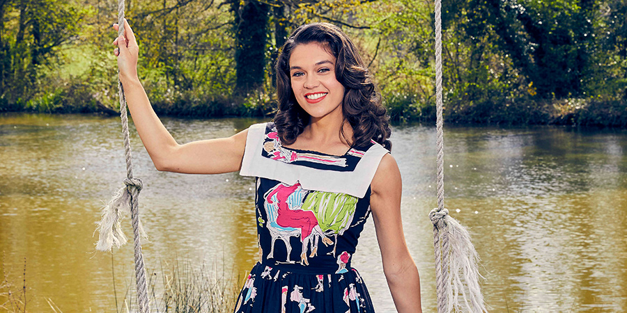 The Larkins. Mariette Larkin (Sabrina Bartlett). The Larkins. Mariette Larkin (Sabrina Bartlett).