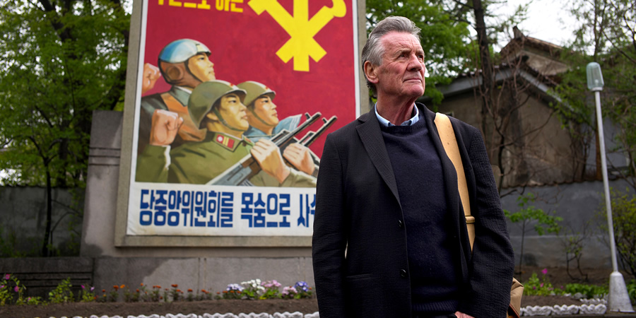 Michael Palin. Copyright: Channel 5. Michael Palin. Copyright: Channel 5.