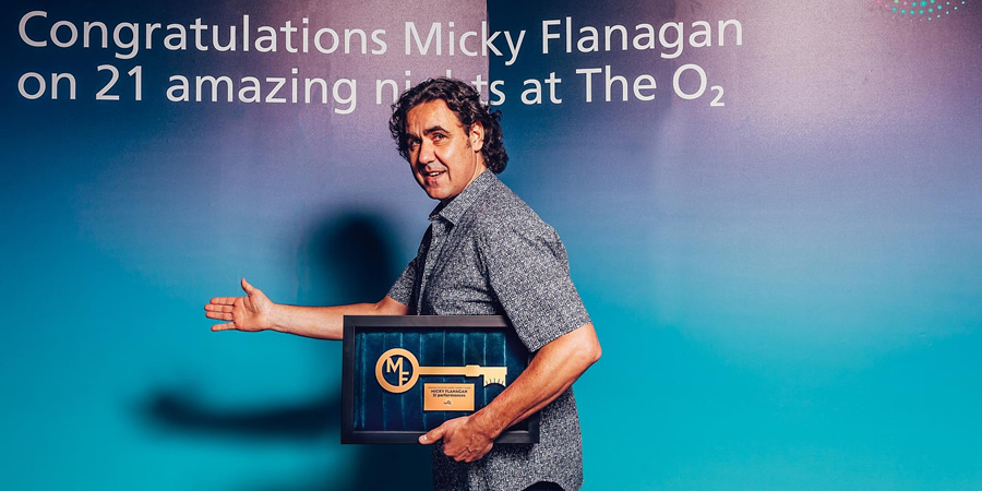 Micky Flanagan. Copyright: Luke Dyson. Micky Flanagan. Copyright: Luke Dyson.