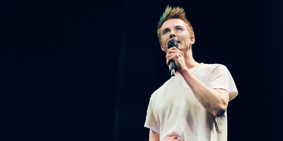 Musical Comedy Awards 2019. Louis Burgess. Copyright: Elina Kansikas. Musical Comedy Awards 2019. Louis Burgess. Copyright: Elina Kansikas.