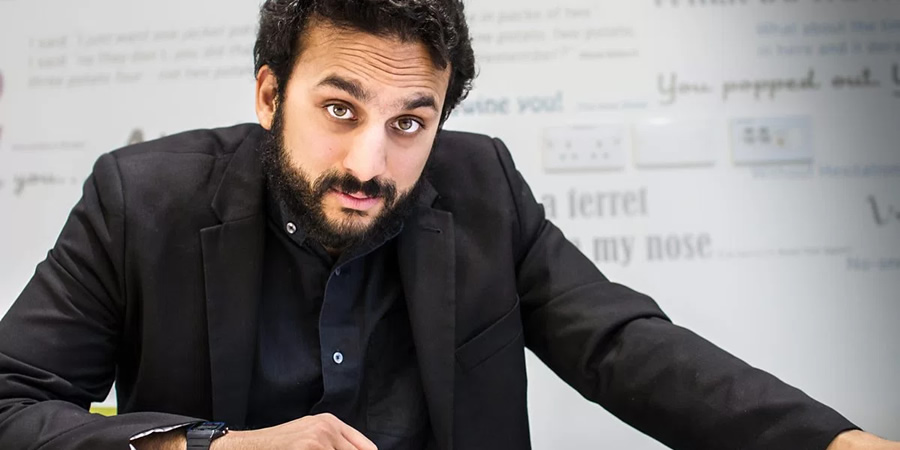 Nish Kumar. Nish Kumar.