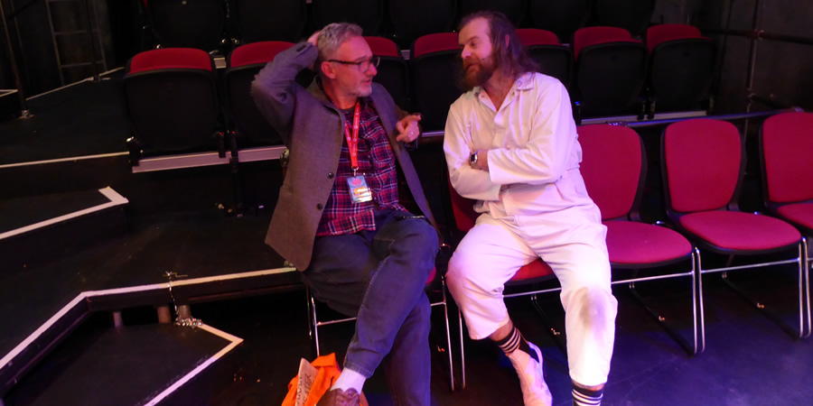 Image shows from L to R: Si Hawkins, Paul Currie. Copyright: Hazelgee. Image shows from L to R: Si Hawkins, Paul Currie. Copyright: Hazelgee.