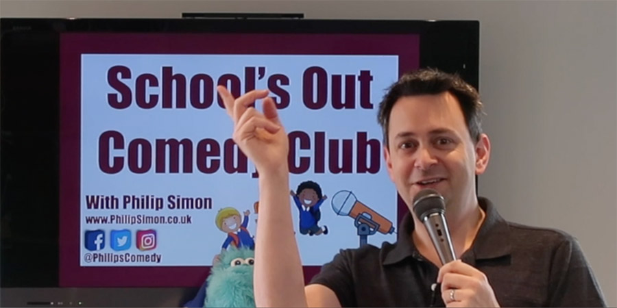 Philip Simon's School's Out Comedy Club. Philip Simon. Philip Simon's School's Out Comedy Club. Philip Simon.