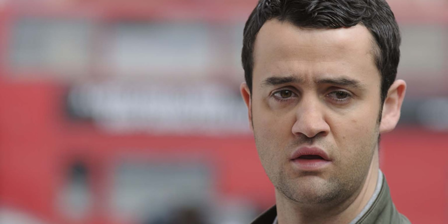 Plus One. Rob Black (Daniel Mays). Copyright: Kudos Productions. Plus One. Rob Black (Daniel Mays). Copyright: Kudos Productions.