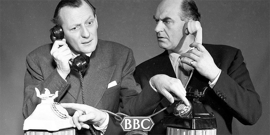 Image shows from L to R: Richard Murdoch, Kenneth Horne. Copyright: BBC. Image shows from L to R: Richard Murdoch, Kenneth Horne. Copyright: BBC.