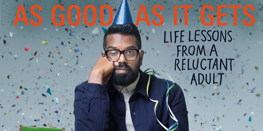 Romesh Ranganathan. Copyright: Penguin Books. Romesh Ranganathan. Copyright: Penguin Books.