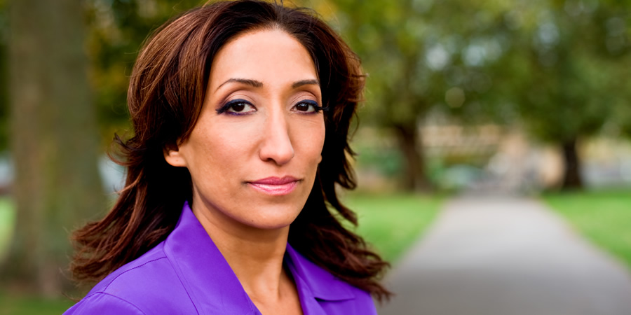 Shazia Mirza. Copyright: Martin Twomey. Shazia Mirza. Copyright: Martin Twomey.