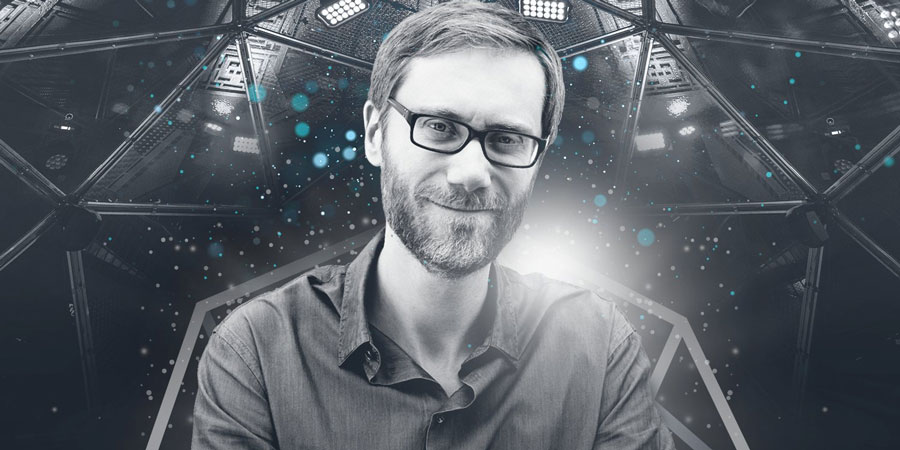 Stephen Merchant. Copyright: RDF Television. Stephen Merchant. Copyright: RDF Television.