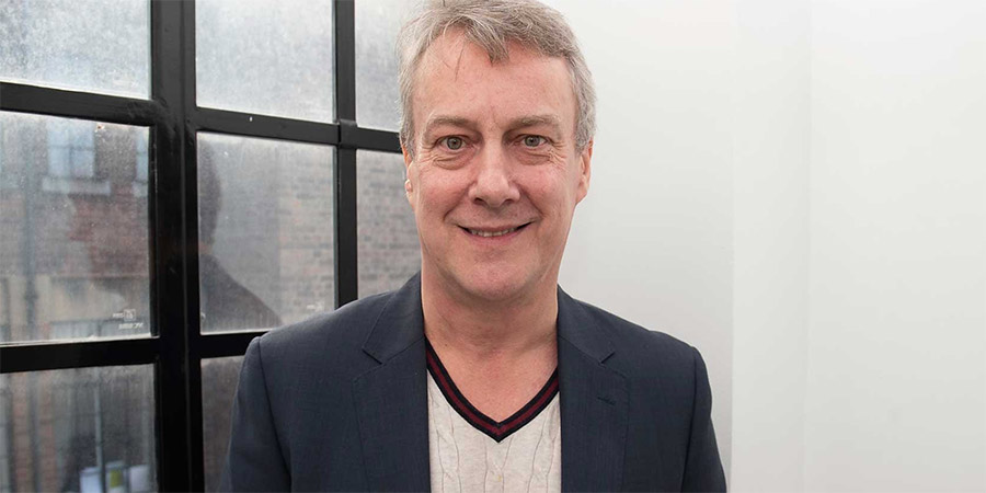 Prostrate. Tony (Stephen Tompkinson). Copyright: CPL Productions. Prostrate. Tony (Stephen Tompkinson). Copyright: CPL Productions.