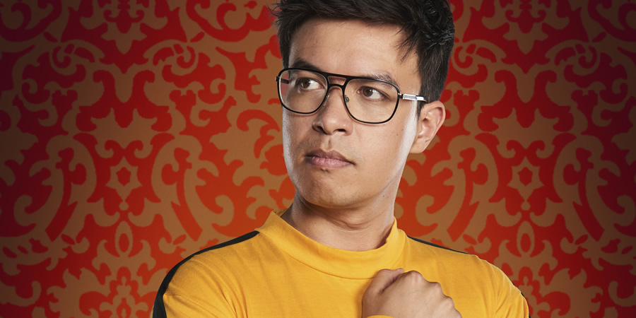 Taskmaster. Phil Wang. Copyright: Avalon Television. Taskmaster. Phil Wang. Copyright: Avalon Television.
