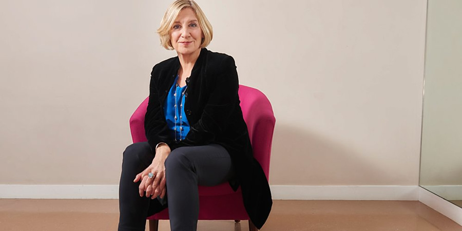 Our Friend Victoria. Victoria Wood. Copyright: Phil McIntyre Entertainment. Our Friend Victoria. Victoria Wood. Copyright: Phil McIntyre Entertainment.