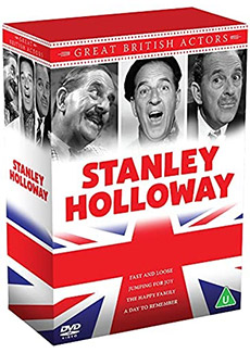 Stanley Holloway DVD box set. Stanley Holloway. Copyright: Strawberry. Stanley Holloway DVD box set. Stanley Holloway. Copyright: Strawberry.